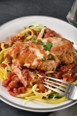 Mozzarella Chicken in Tomato Sauce