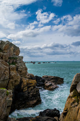 Plougrescant, C&ocirc;tes-d'Armor, Bretagne, France.