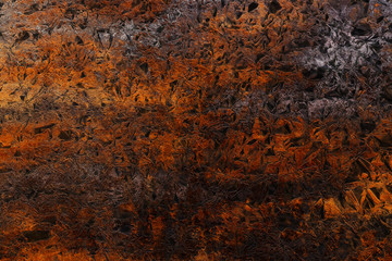 Aluminiumrost Edelrost Oberfläche
