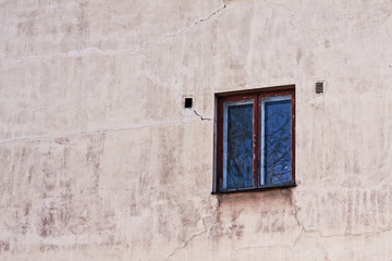 Fototapeta na wymiar Wall With A Window