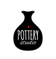 Pottery studio banner, sketch for your design