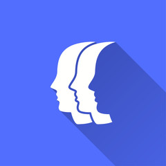 People - vector icon for graphic and web design.