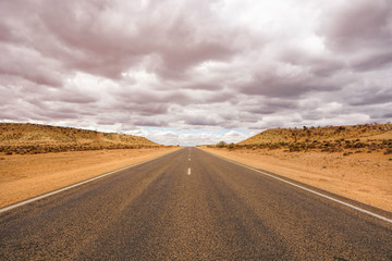The North West Coastal Highway in Western Australia