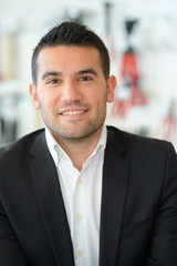 Fototapeta premium smiling man