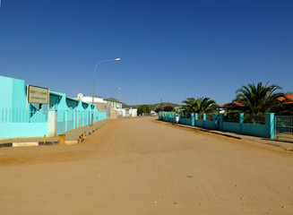 Obraz premium Namibia village