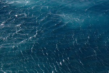 Aegean Sea, close up of the sea, abstract , above