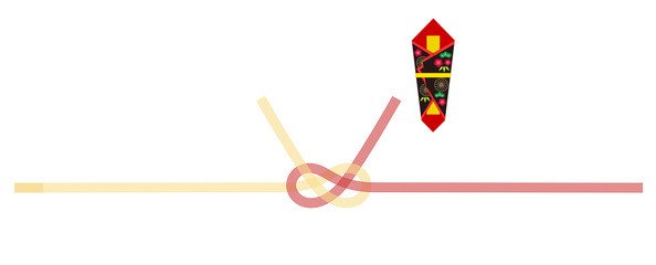 印刷してすぐに使える水引きのテンプレート