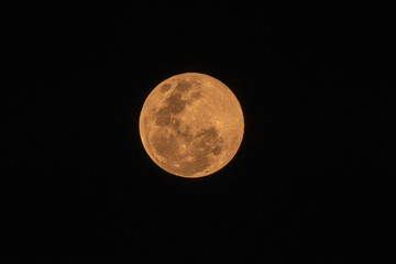 Supper full moon in Feb 2019 at thailand