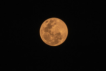 Supper full moon in Feb 2019 at thailand