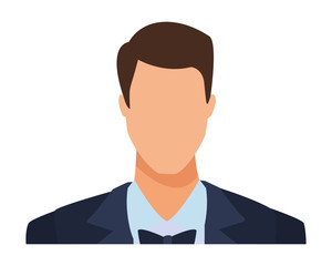 elegant man portrait