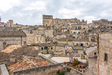 Fototapeta na wymiar The Ancient City of Matera, Italy