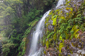 Fototapeta na wymiar Waterfall in Chile