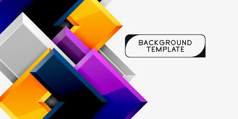 Glossy arrows background