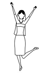 woman wearing wedding dress black and white