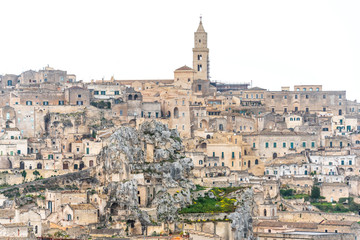 Fototapeta na wymiar An Ancient Medieval City in Southern Italy