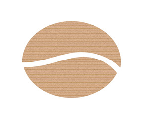 Symbol of coffee beans.