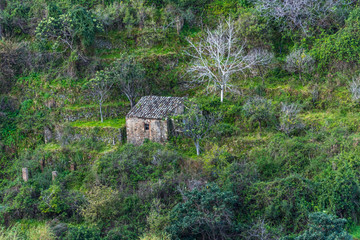 View from a Southern Mediterranean Coastal Village Southern Italy