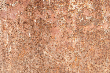 Rusty texture background, abstract surface of a rusty iron wall.