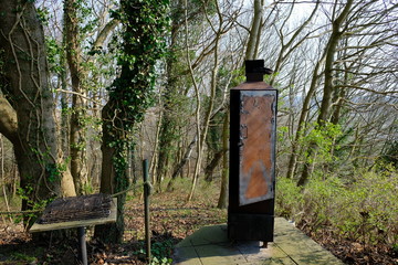 Fototapeta premium big smoker bbq