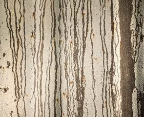 Obraz premium Texture of the old paint on rusty metal wall
