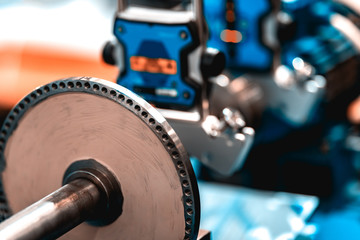 Assembly line of mechanical engineering