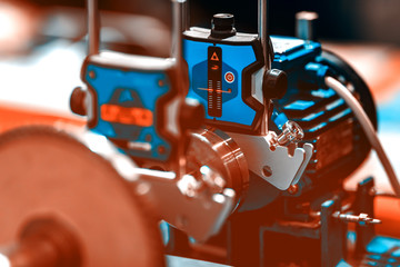 Assembly line of mechanical engineering