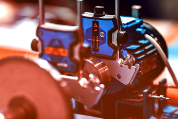 Assembly line of mechanical engineering