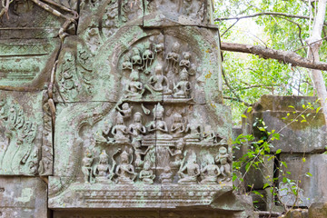 Siem Reap, Cambodia - Mar 07 2018: Beng Mealea in Siem Reap, Cambodia. It is part of Angkor World Heritage Site.
