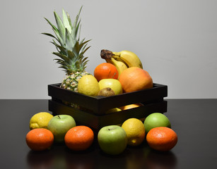 Fruits on tne table