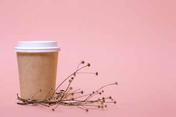 Paper cup for coffee