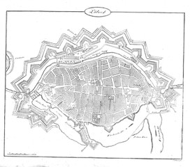Fototapeta premium German vintage map
