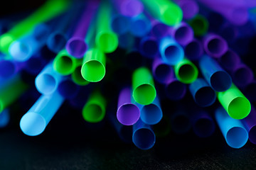 Drinking plastic straws