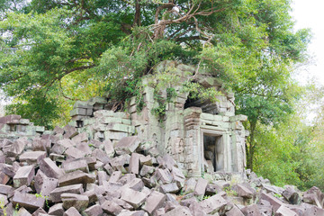 Siem Reap, Cambodia - Mar 07 2018: Beng Mealea in Siem Reap, Cambodia. It is part of Angkor World...