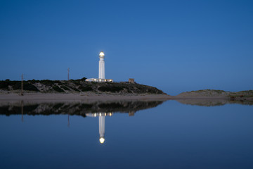 Faro de Trafalgar blue hour