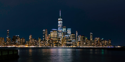 Lower Manhattan skyline