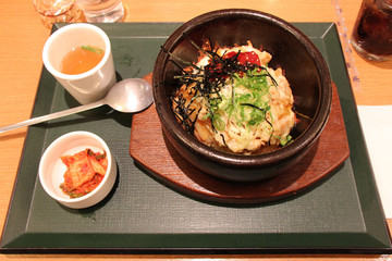 korean dish in japan