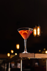 cocktail in the bar