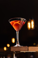 cocktail in the bar