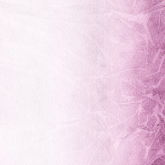 Pink ink and watercolor texture on white paper background. Paint leaks and ombre effects. Hand painted abstract image.