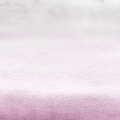 Pink ink and watercolor texture on white paper background. Paint leaks and ombre effects. Hand painted abstract image.