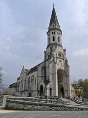 Fototapeta na wymiar Basilique de la Visitation, Annecy, Haute-Savoie, Auvergne-Rhône-Alpes, France