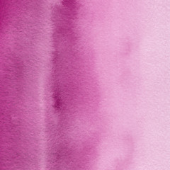 Pink ink and watercolor texture on white paper background. Paint leaks and ombre effects. Hand painted abstract image.