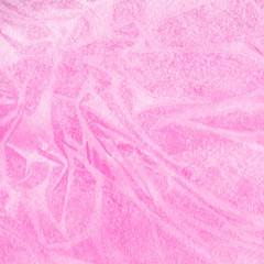 Fototapeta premium Pink ink and watercolor texture on white paper background. Paint leaks and ombre effects. Hand painted abstract image.