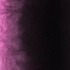 Pink ink and watercolor texture on white paper background. Paint leaks and ombre effects. Hand painted abstract image.