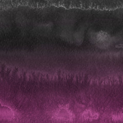 Pink ink and watercolor texture on white paper background. Paint leaks and ombre effects. Hand painted abstract image.