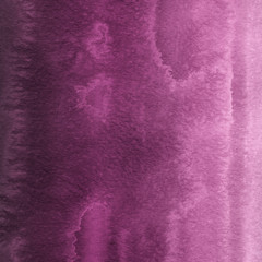 Pink ink and watercolor texture on white paper background. Paint leaks and ombre effects. Hand painted abstract image.