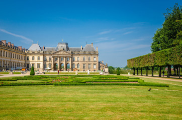 Gardens of Luneville's Castle, France