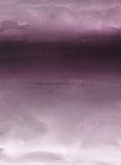 Pink ink and watercolor texture on white paper background. Paint leaks and ombre effects. Hand painted abstract image.