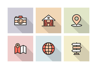 CAMPING ICON CONCEPT