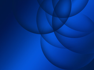 Abstract Soft Blue Circle Background